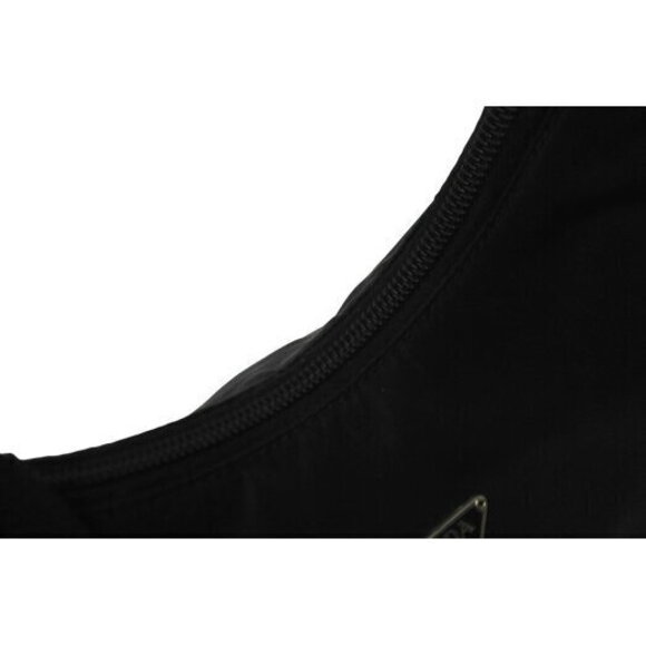Prada Shoulder Bag Sport Accessory Pouch Triangle Logo Plate Nylon Black - Picture 7 of 8